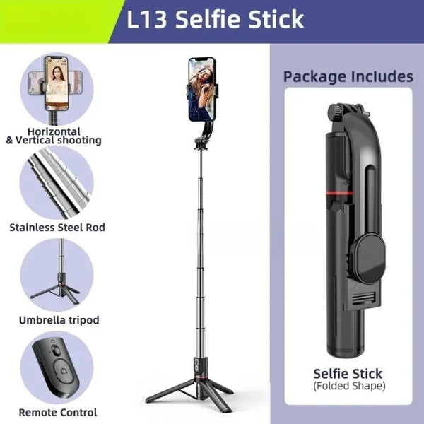 Zusammenklappbarer Selfie Stick Tripod