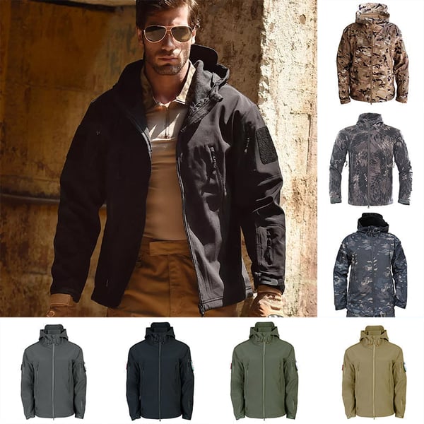 🔥Warm sale🔥Wasser- und winddichte Herbst-Winter-Jacke für Herren