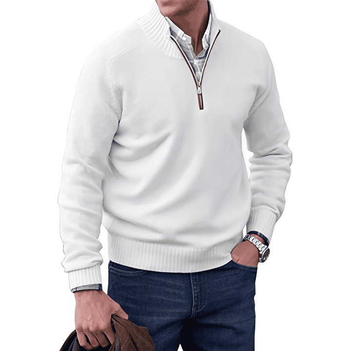 LEON - SIMPLE RIBBED SWEATER