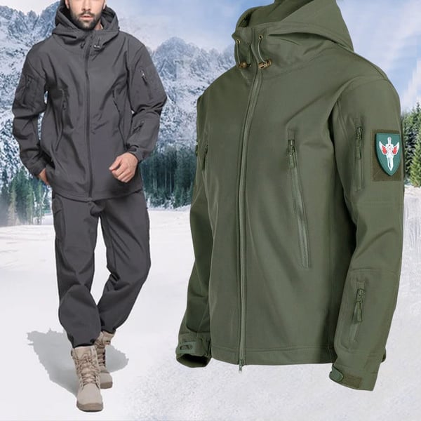 🔥Warm sale🔥Wasser- und winddichte Herbst-Winter-Jacke für Herren