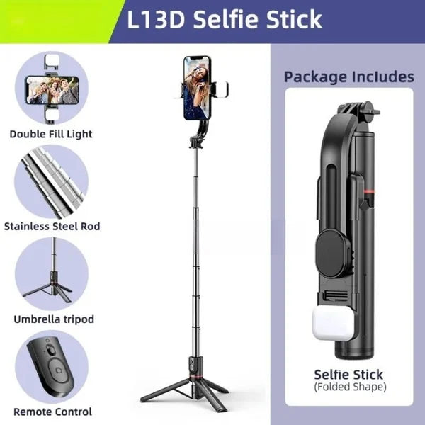 Zusammenklappbarer Selfie Stick Tripod