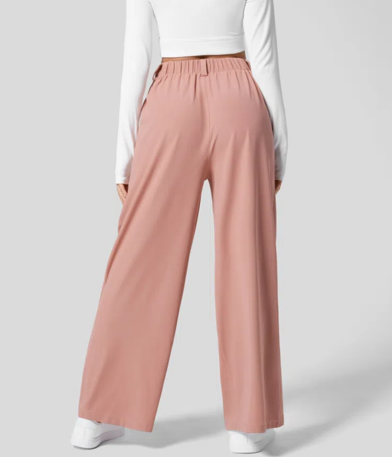 High Waisted Wide Leg Pants