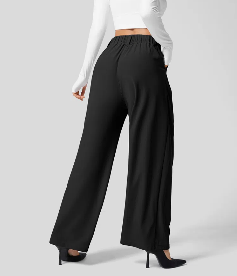 High Waisted Wide Leg Pants