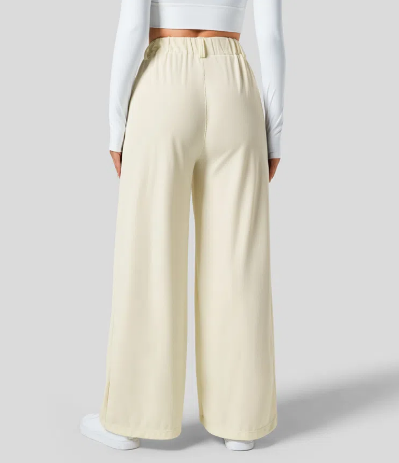 High Waisted Wide Leg Pants