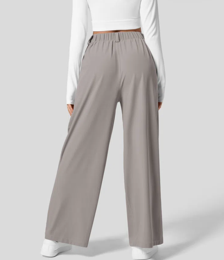 High Waisted Wide Leg Pants