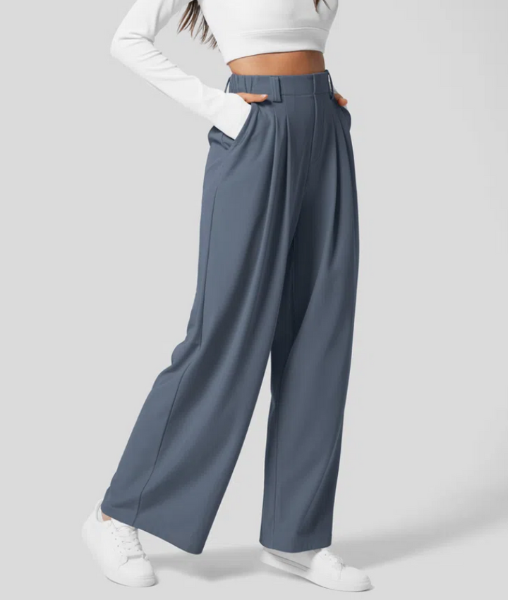 High Waisted Wide Leg Pants