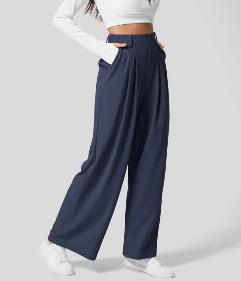 High Waisted Wide Leg Pants